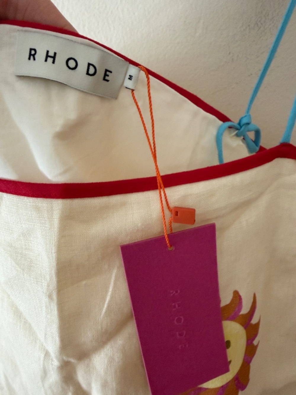 Rhode Resort Nilu Mini Dress in Do Re Mi Size M - Picture 5 of 7